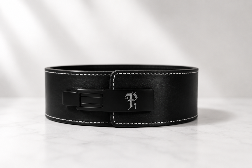 Black Lever Lifting Belt